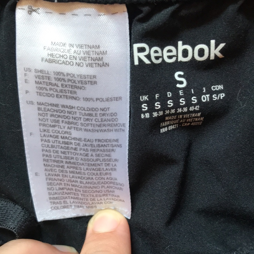 Black Workout Shorts | Reebok - Picture 2 of 3
